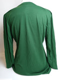 Nike Women Size Medium Green Grey Dri Fit T-Shirt