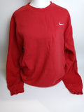 Nike Club Fleece Crew Men's Sweatshirt Crewneck Size Medium Red Hoodie