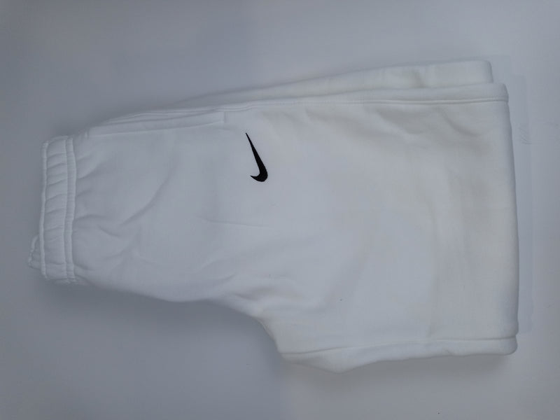 Nike Women Size Small White Club Fleece Jogger Sweatpants Pants