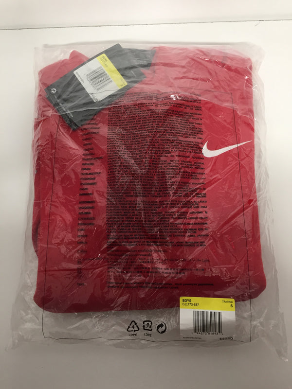 Nike - Hoodie for Boys / Size Small Red Trainng