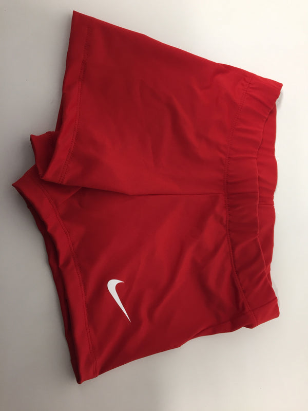 NIKE Women SIZE XS RED/WHITE-RUNNG DRI-FIT