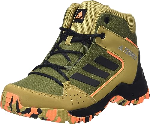 Adidas Kids Unisex Size 10.5 Black Scrora Terrex Hyperhiker Pair Of Shoes
