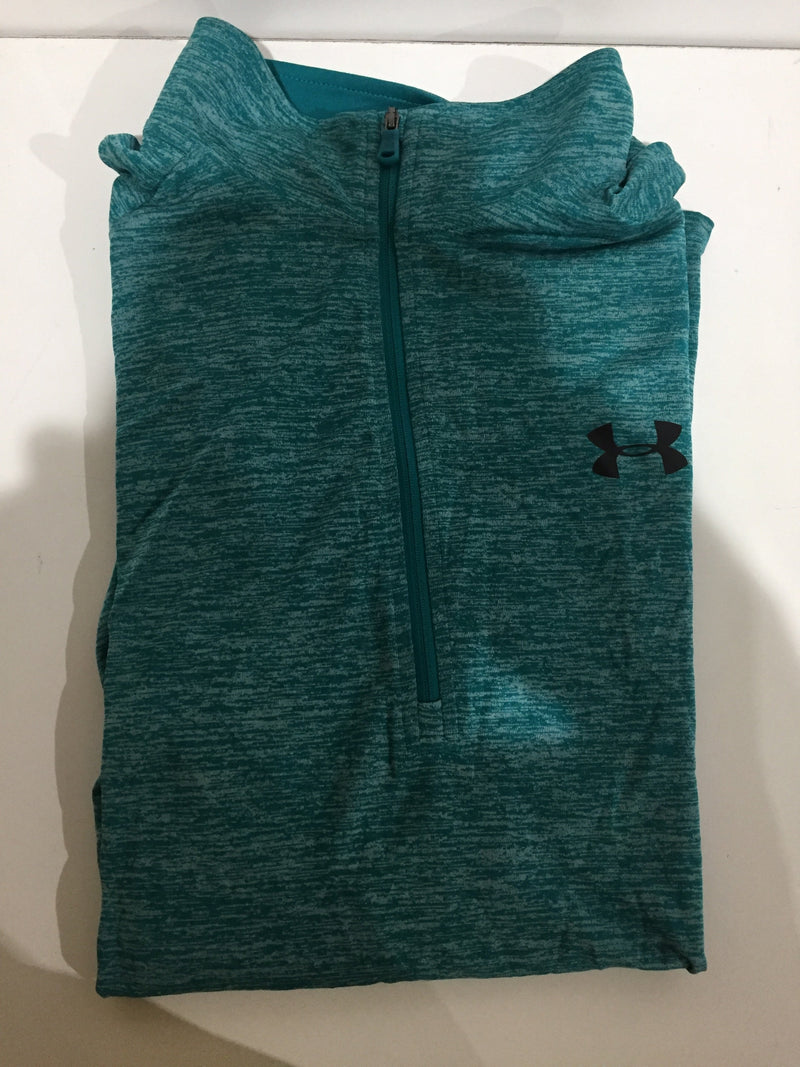 Under Armour Men Size Large Teal Loose T-Shirts