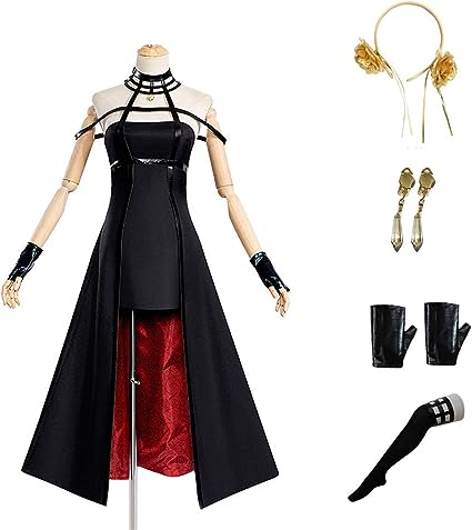 Faza Anime Spy Family Yor Forger Cosplay Costume Yor Outfit for Women Large