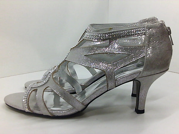 Easy Street Womens 40-6425 Open Toe None Heels Size 12