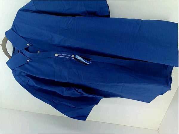 UltraClub Mens Regular Short Sleeve T-Shirt Size XXLarge Blue
