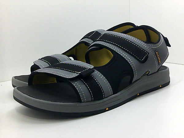 Rockport Mens LB M SPORT 3 STRAP Slip On Open Toe Sandals Size 13 Pair of Shoes