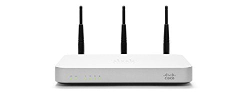 Cisco Meraki MX60 Small Branch Security Appliance (100Mbps FW Throughput 5xGbE Ports, Dashboard and Cloud Controller License Required)