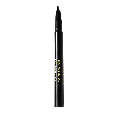 Arches & Halos Angled Bristle Tip Waterproof Brow Pen Espresso 0.051 Oz