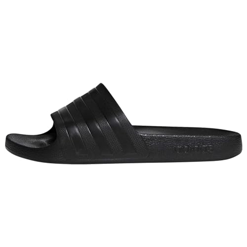 adidas Unisex Flip Flop Slide Sandal, Black Black F35550, 10 US Men