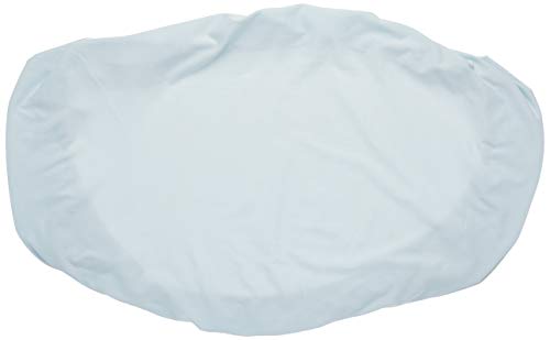 Kushies Organic Jersey Bassinet Fitted Sheet Light Blue