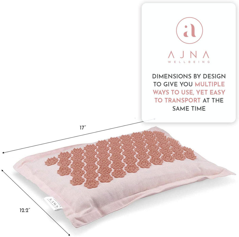Ajna Acupressure Pillow - Acupuncture Pillow for Neck Pain Relief