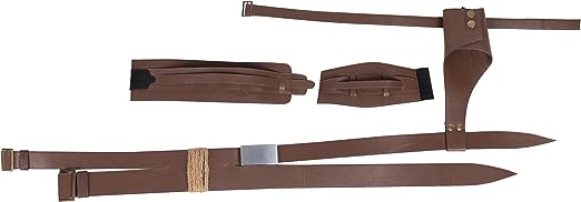 Rey Costume Accessories Wrist Guard Belt with Holster Star War Assembly