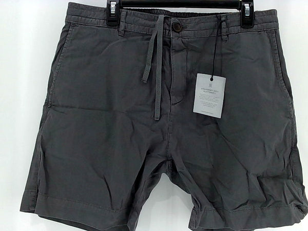Lafaurie Mens Bergame Zipper Cargo Shorts Size 44 Grey