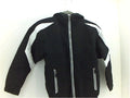 Holloway Mens Jacket Full Zip Zipper Lightweight Size Small Black White