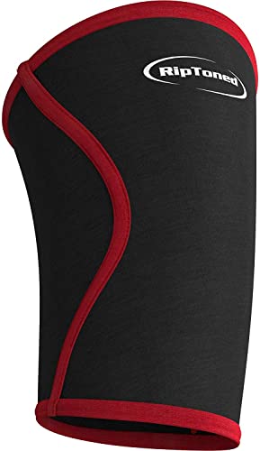 Rip Toned 7mm Knee Sleeve Compression Support XXXLarge Black