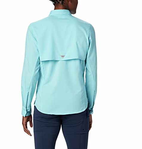 Columbia Women’s PFG Tamiami™ II Long Sleeve Shirt, Clear Blue X-Small