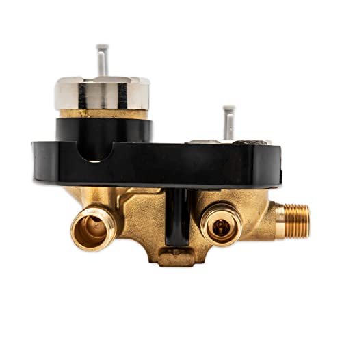 Wood Grip | Integrated Diverter Rough-in Valve for Delta R22000 With Stop (WS) | Delta Rough In Valve