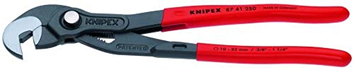 KNIPEX - 00 20 07 US1 Tools - 3 Piece Alligator Pliers Set (7, 10, & 12) (002007US1) & - 87 41 250 RAP Tools - Raptor Pliers (8741250)