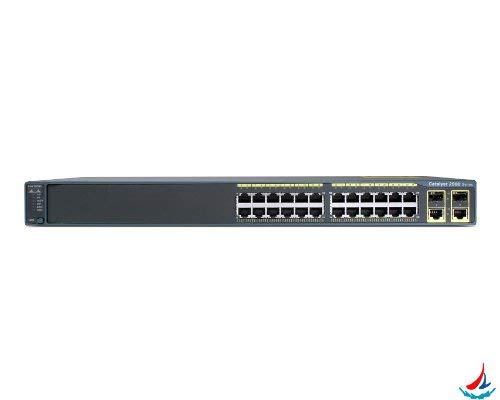 Cisco WS-C2960-24TC-L Catalyst 2960 24 10/100 + 2t/sfp LAN Base Switch