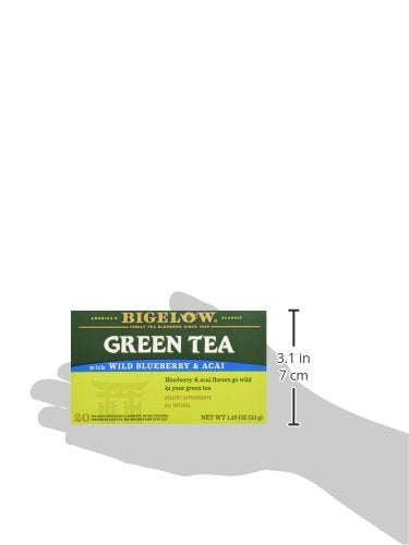 Bigelow Tea Green Tea With Blueberry 20 Ct