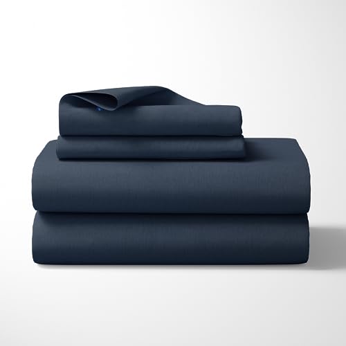 Nezt Microfiber Breathable Sheets King Size Navy Blue Premium Fabric Sheets