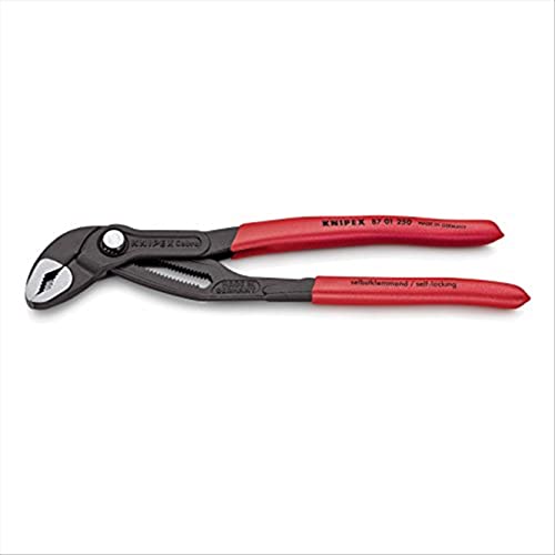 Knipex Tools Cobra Water Pump Pliers Red 10 Inch