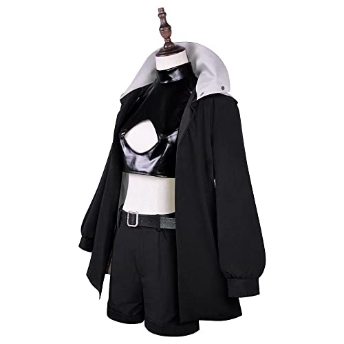 Anime Call Of The Night Nazuna Nanakusa Costume Women Girls Black Jacket Medium