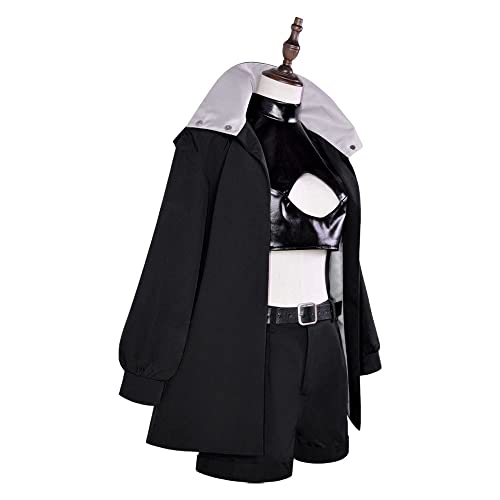 Anime Call Of The Night Nazuna Nanakusa Costume Women Girls Black Jacket Medium