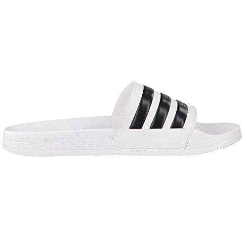 Adidas Mens Mules Beach Pool Shoes White Core Black White Size 10 Pair of Shoes