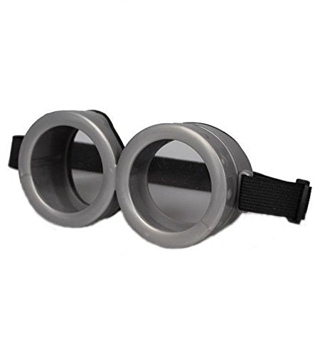 Asvp Shop Goggle Glasses With Strap for Minion Costume Perfect for Cosplay Grey