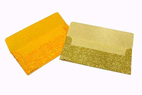 eSplanade Money Gift Envelopes Lifafa - Multi Color Pack of 50 - Perfect for Weddings, Invitations, Photos, Graduation, Baby Shower