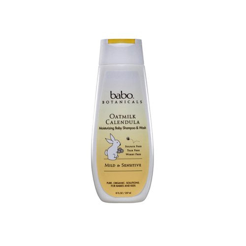 Babo Botanicals Shamp&Wash Baby Oatm/Cal 8 Fz