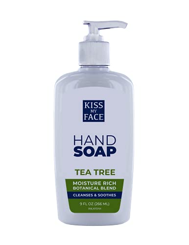 Kiss My Face Tea Hand Soap Purify You With Antioxidant Support 9 Fl Oz Bottle