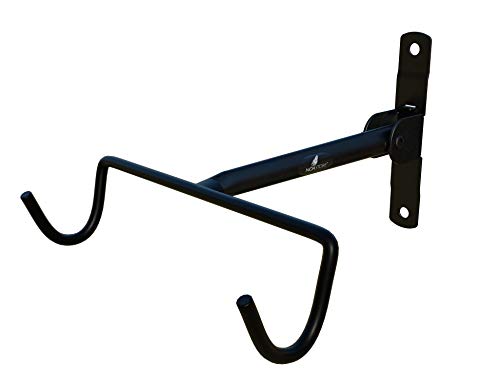 Noa Bike Wall Mount Hanger Foldable Horizontal Rack for All Bicycles