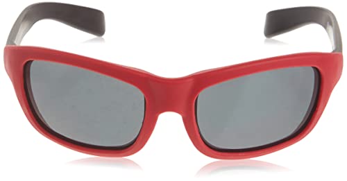 Kushies Kid Size Dupont Rubber Sunglasses with Polycarbonate Lenses (Newborn, Red)