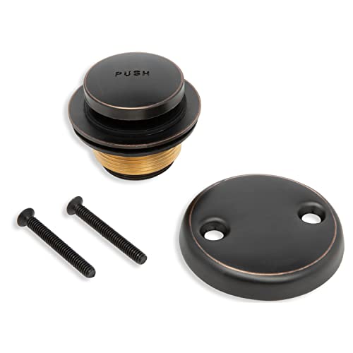 Dorence Brass Tub Drain Conversion Kit With Overflow Faceplate