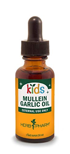 Herb Pharm Kids Mullein and Garlic Oil Olive Oil