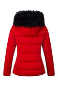 Bellivera Womens Puffer Jacket Winter Clothes for Women 7695 Red XSmall