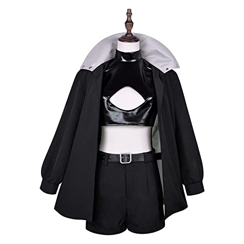 Anime Call Of The Night Nazuna Nanakusa Costume Women Girls Black Jacket Medium