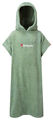 Northcore Beach Basha Changing Robe Childrens- Green
