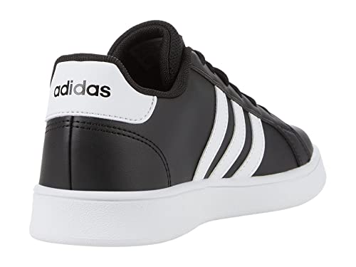 Adidas unisex child Grand Court Kids Sneaker Black 2 Little US Pair Of Shoes