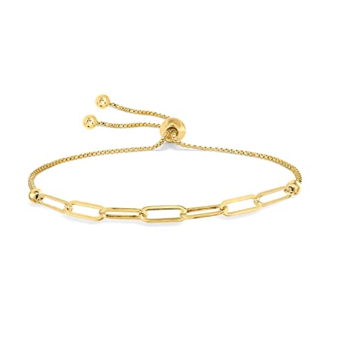 LeCalla Links 14k Gold Plated 925 Sterling Silver for Women