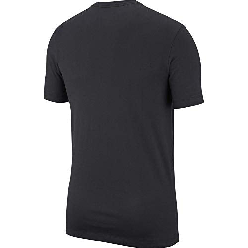 Nike Men's Dry Tee, Dri-FIT Solid Cotton Crew Shirt for Men, Anthracite/Mattellic Silver, S
