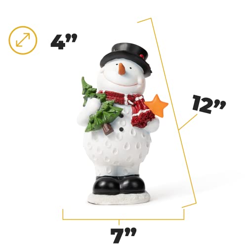 VP Home LED Snowman Figurines Festive Indoor Christmas Decor