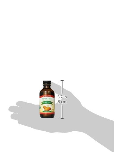 Frontier Almond Extract Certified Organic 2 Ounce Bottle