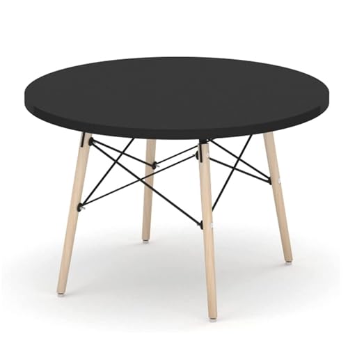 The Shop Circular Center Table Inhabits The Shop MDF Cover Black