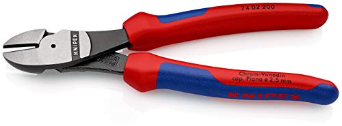 KNIPEX KPX7402200 Tools High Leverage Diagonal Cutters Multi-Component 8 inches