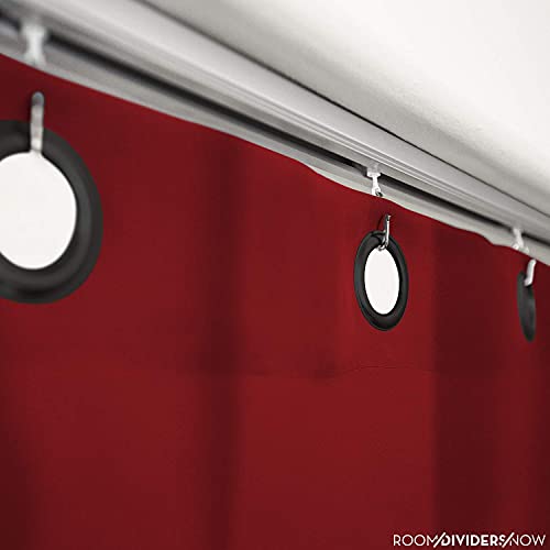 Room/Dividers/Now Premium Room Divider Curtain, 9ft Tall x 10ft Wide (Sierra Red)