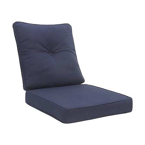 Harlie & Stone Outdoor Seat Cushion 22 X 22 Navy Blue